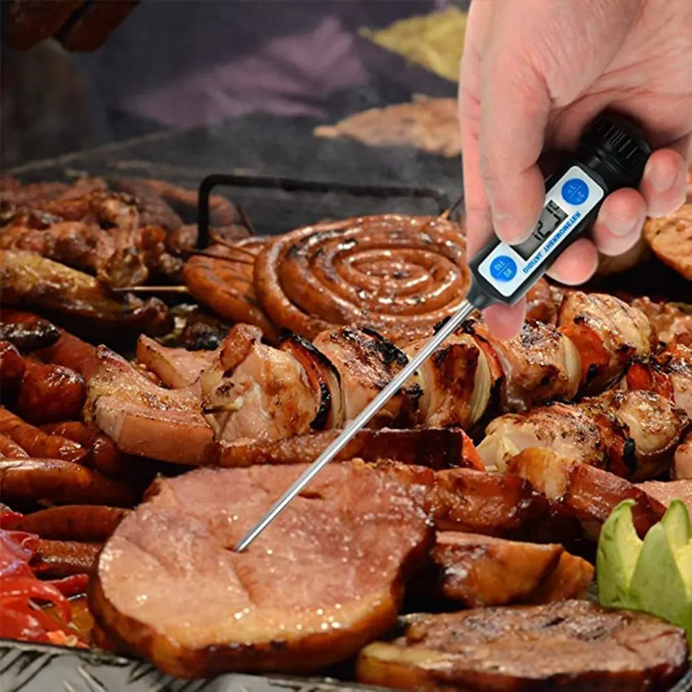 

Digital Kitchen Thermometer Probe Meat Thermometer Cooking Food Meat BBQ Probe Temperature Meter