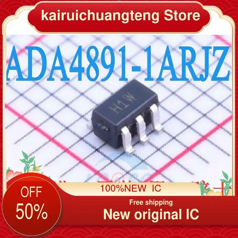 

(1PCS) ADA4891-1ARJZ-RL ADA4891-1ARJZ H1W New original IC Rail-to-rail amplifier