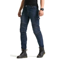 outdoor mens motorcycle riding jeans protective gear equipped with jeans to protect knees and hips jeans stretch jeans new 2021