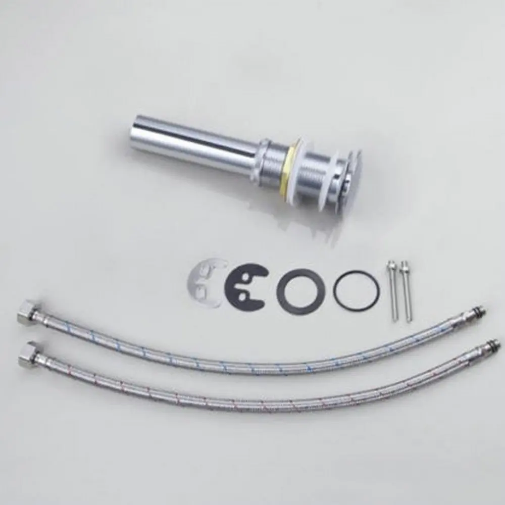 Заппо Ванная комната умывальник смесители прозрачный Стекло раковина и шифоном