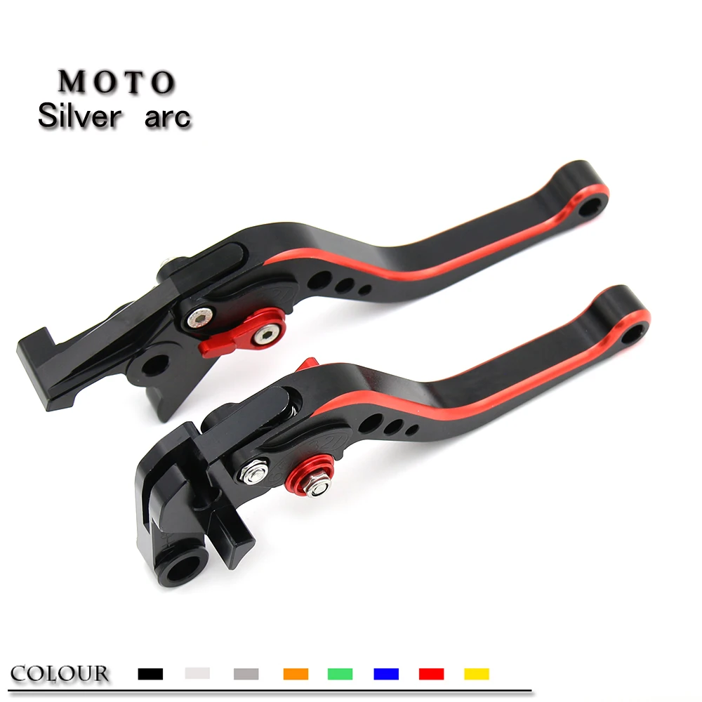 

Двухцветный регулируемый короткий рычаг сцепления тормоза CNC 147 мм для aprilia TUONO / R 2003-2009 CAPANORD 1200/Rally 14-16