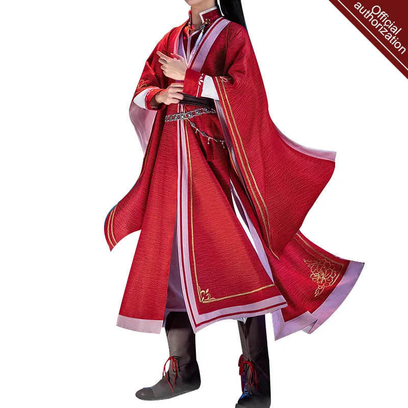 

Anime Hua Cheng Cosplay Tian Guan Ci Fu Cosplay San Lang Ver Red Costume Heaven Official's Bless HuaCheng Cosplay