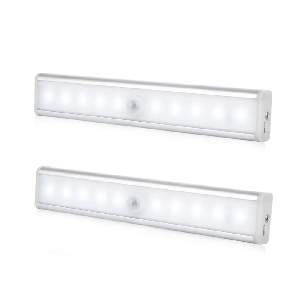 ICOCO светодиодный движения USB Перезаряжаемые Беспроводной Сенсор Ночной свет