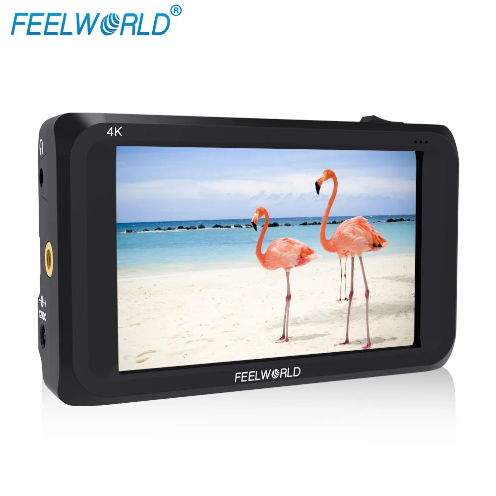 

FEELWORLD 4.5 inch portable DSLR Camera 4K HDMI 3G SDI field monitor