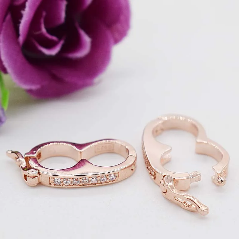 Высококачественная циркониевая микро инкрустация сделай сам жемчужное ожерелье