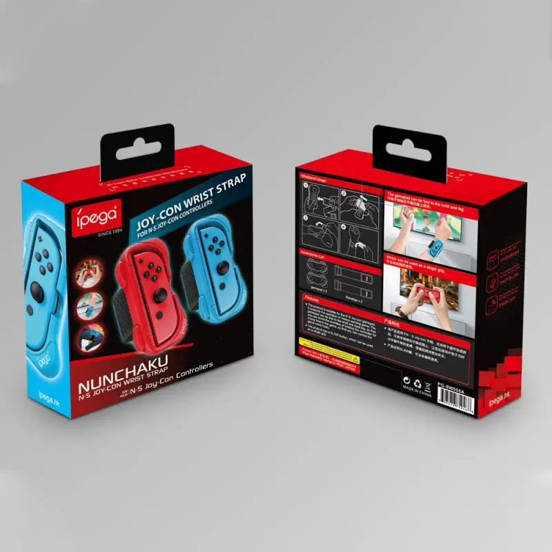 

2pc Adjustable Game Wrist Band Armband For Nintendo Switch Joy-Con Controller Joystick Just Dance Strap Support Body Sensor Game