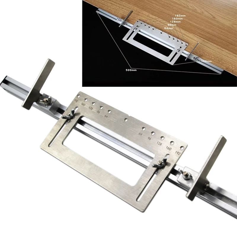 Открыватель отверстий для дверной ручки локатор шкафа перфоратор направляющая