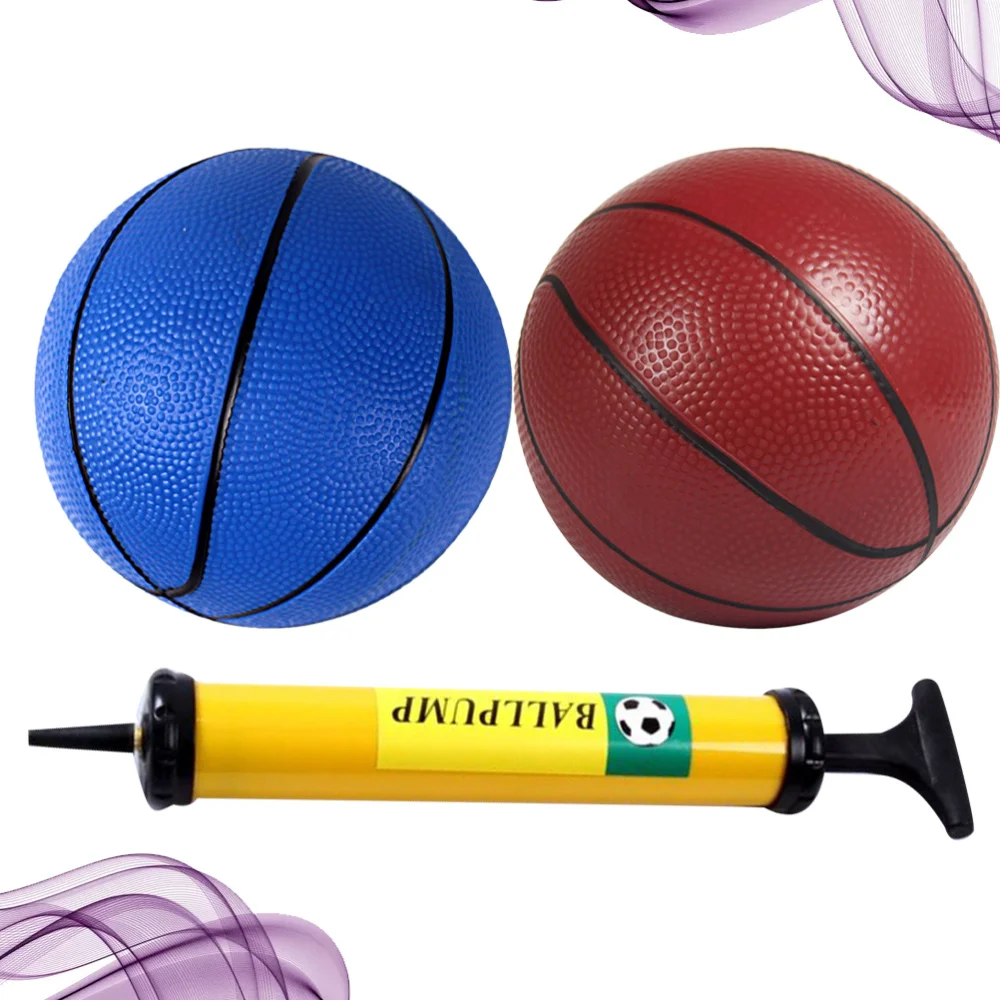 

3pcs Inflatable Thickened Small Infant Toys for Girl Boy (Blue and Coffee Random Color Pump)