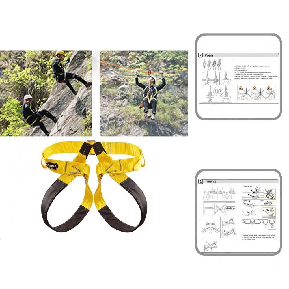 

Ремень безопасности для скалолазания, компактный Универсальный Пояс для скалолазания