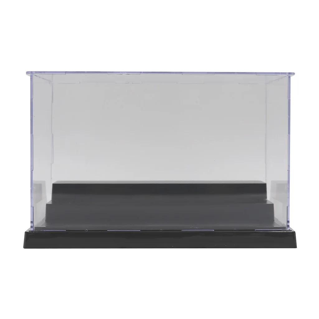 

21x11x13cm Durable Transparent Acrylic Display Case Show Box Self-Assembly Dustproof Model for Action Figures Doll Model
