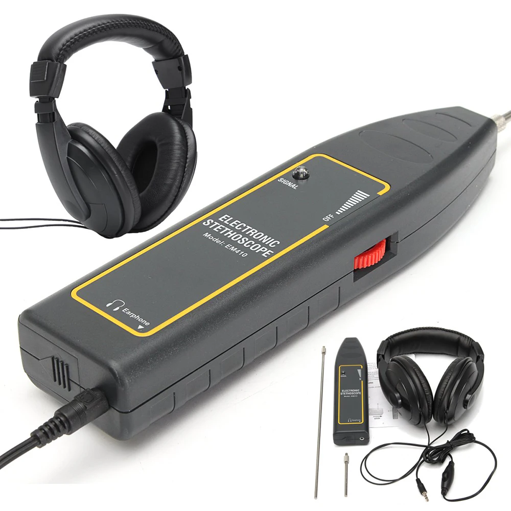 Набор инструментов 100 Гц ~ 10 кГц авто детектор утечки автомобиля водопровод