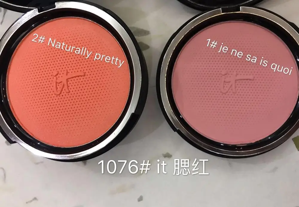 It Bye Pore румяна 2 цвета Румяна для лица макияж пудра минералы палитра естественная
