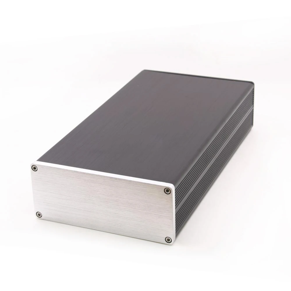 

Full aluminum DIY 1306 chassis power amplifier chassis mini desktop enclosure PSU box