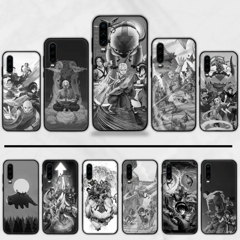 

anime Avatar The Last Airbender Phone Case For Huawei honor Mate P 9 10 20 30 40 Pro 10i 7 8 a x Lite nova 5t