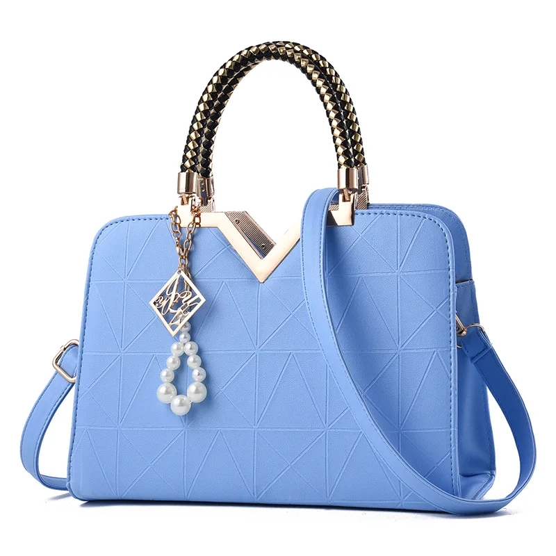 

Fashion Women Handbag 2019 Seashell Bag Korean Style Pearl Elegant Shoulder Bag Designer Luxury Messenger Crossbody Tote Feimina