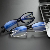2021 new vintage spuare women eyeglasses man fashion computer eye glasses frame classic design anti blue light plastic eyewear