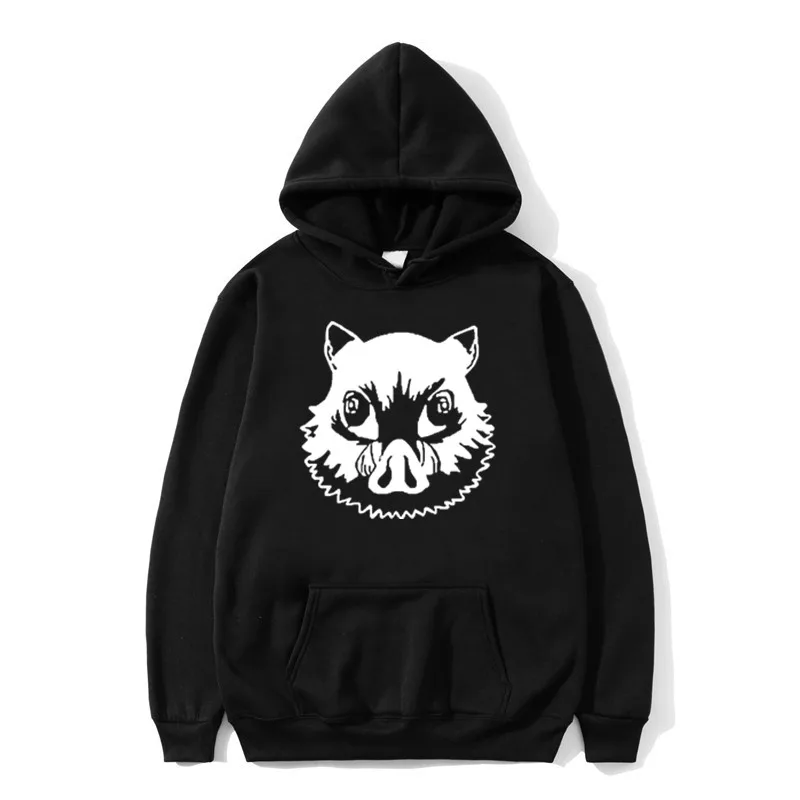

Anime Demon Slayer Pullover Hoodies Women Men Tanjiro Kamado Costume Sweatshirt Hip Hop Demon Slayer Kimetsu No Yaiba Sudadera
