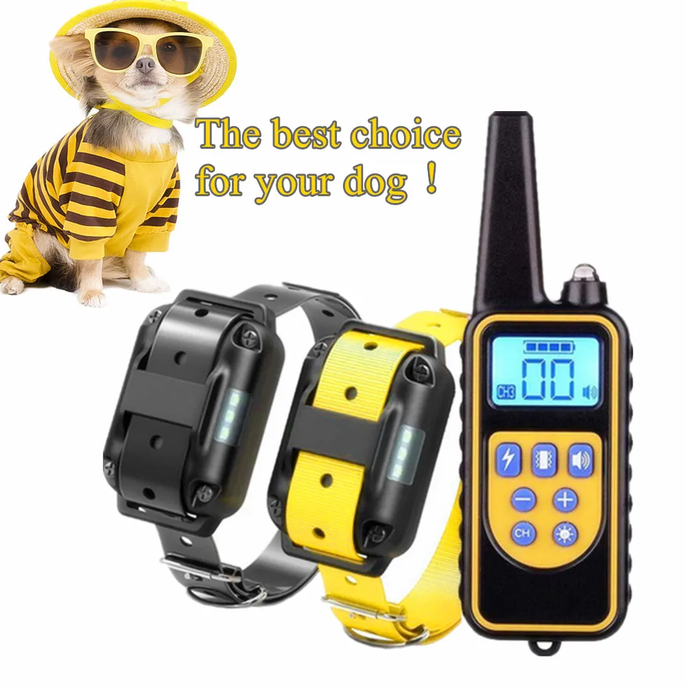 Ошейник для дрессировки собак электрический шокер - Цена: 3856.43