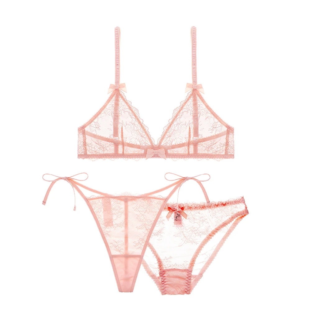 

Ультратонкий французский бюстгальтер с треугольной чашкой без поддержки стальных вставок без косточек удобный бюстгальтер без косточек + ...