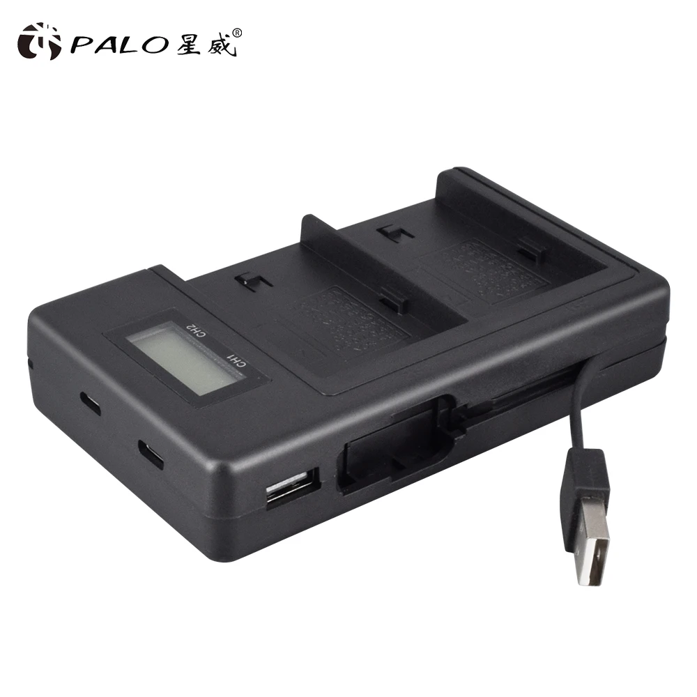 Зарядное устройство Palo ЖК-дисплей для аккумуляторов Sony F930 F950 F770 F570 CCD-RV100 NP-F550 NP-F770