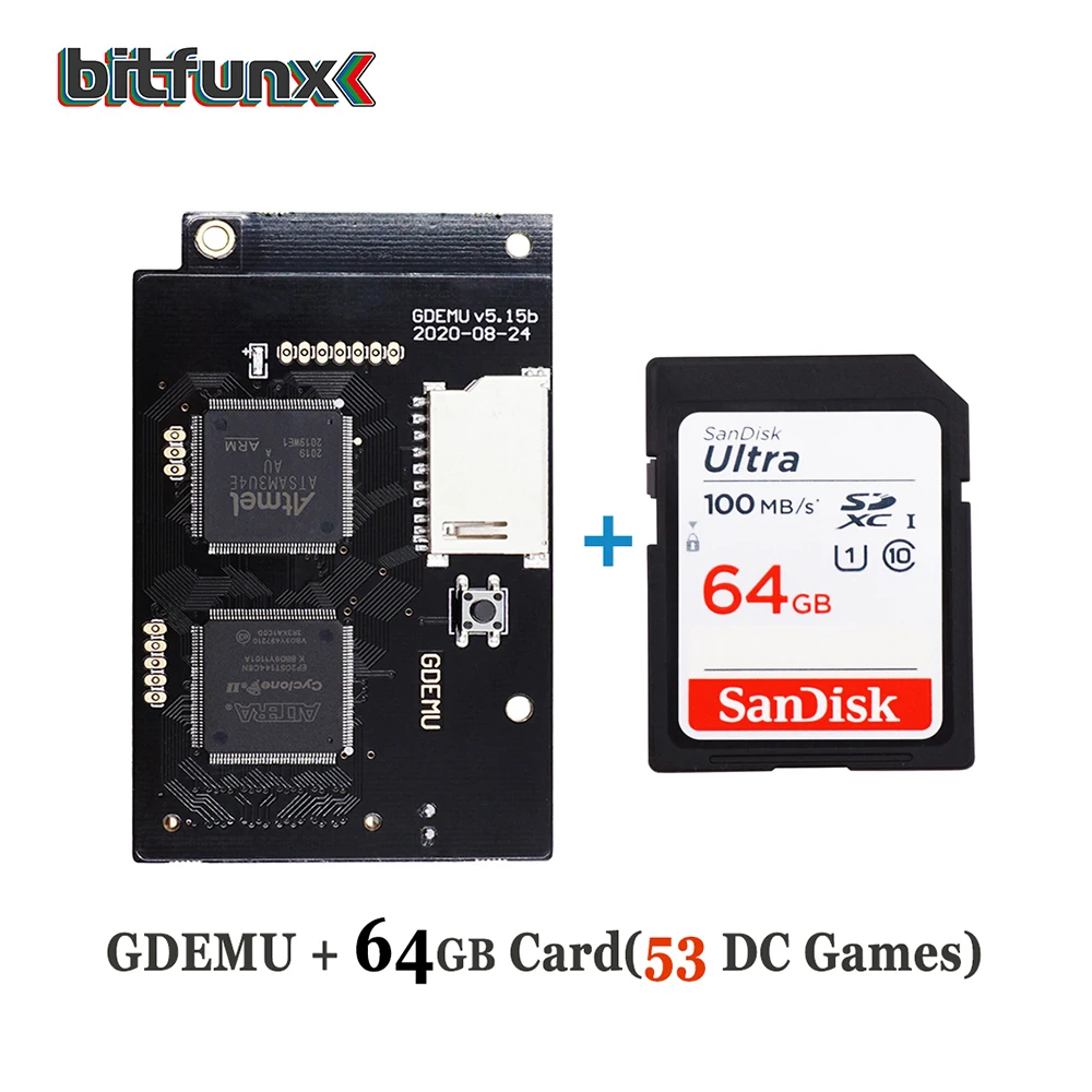 DC V5.15b GDEMU оптический привод доска для моделирования SEGA Dreamcast с SD/TF карт игры