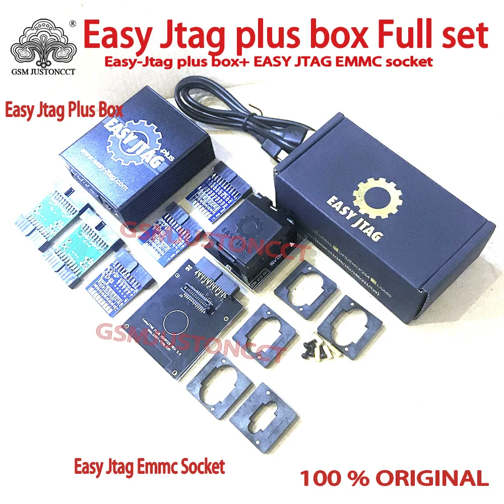 2022 New version Full set Easy Jtag plus box Easy-Jtag box+ EASY JTAG EMMC socket |