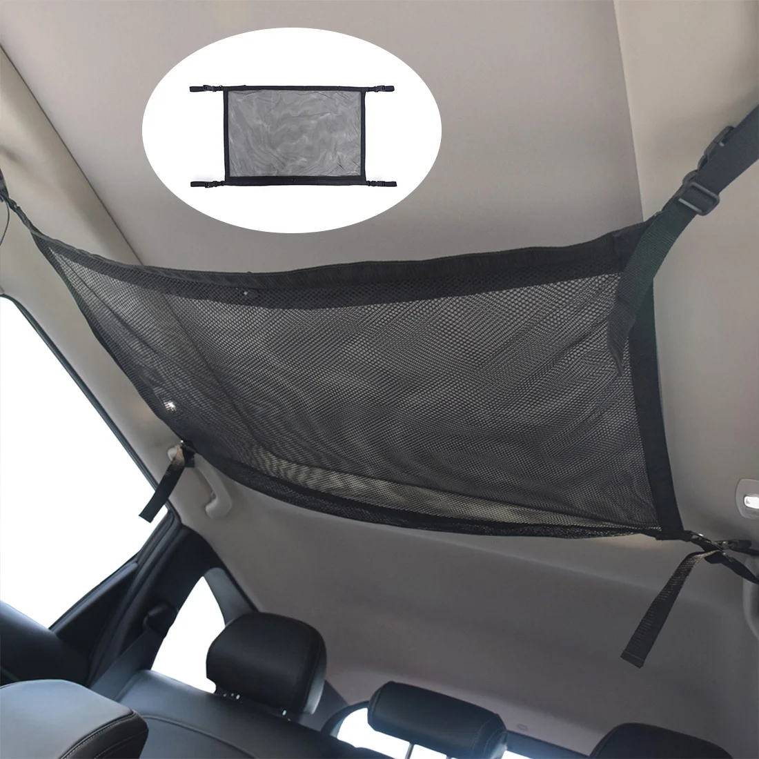 Портативный Автомобильный потолочный хранилище сумка для хранения в багажнике