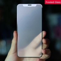 best anti fingerprint frosted matte tempered glass for iphone 13 12 11 pro max x xr xs xsmax 13mini 12pro screen protector