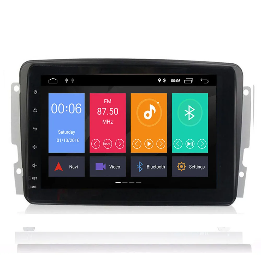 Автомобильный DVD-плеер 9 &quotDSP IPS Android 10 4G 64G 2 DIN для Benz CLK W209 W203 W168 W208 W463 W170 Vaneo Viano Vito E210
