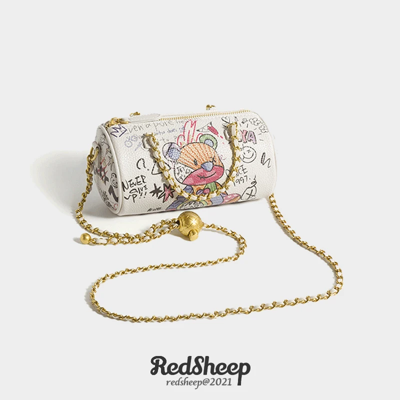 

New Fashion Lady's Chain Mobile Phone Shoulder Bags Polyester Simple Small Square Bag Women's Luxury Handbags Totes for Women