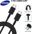 Оригинальный Samsung S21 S20 5G 25w кабель для быстрой зарядки Тип C к Type C Pd PPS Быстрая зарядка для Galaxy Note 20 Ultra 150 см