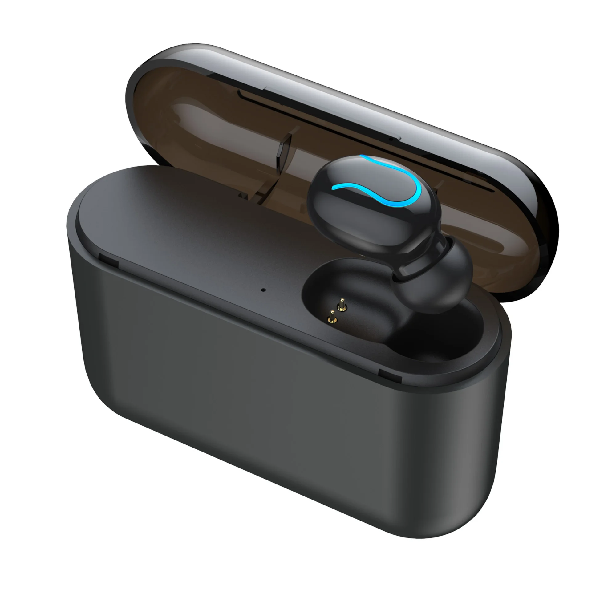 Handsfree Бизнес водонепроницаемые наушники Bluetooth с микрофоном Голосовое управление Беспроводная bluetooth-гарнитура для телефонов ушной крючок