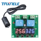 XH-M452, цифровой термостат, регулятор влажности, инкубатор для яиц, температурный термометр, регулятор влажности, 10А, гигрометр