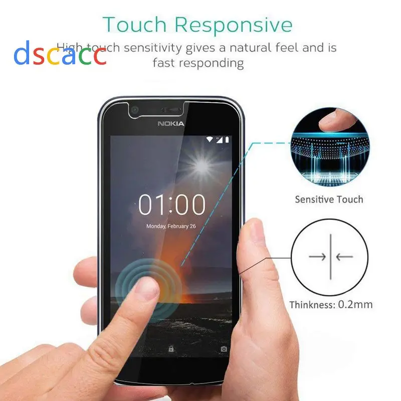 Закаленное защитное стекло DSCACC 2.5D 9H для Nokia Lumia 640 640XL 650 730 830 920 930 950 630 620 550 8S 8 7 6 5 3 2 540