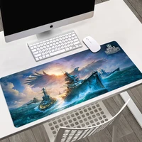 Gaming Large Mouse Pad World Warship Gamer laptop Mouse-pad Mats Office Desk Resting Surface Mat Game Keyboard Desk Mats