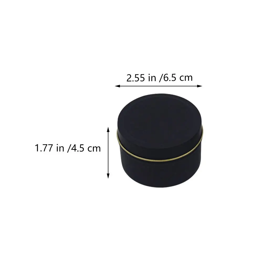 12 шт. старинная железная банка для свечей простое хранилище пустая соевого воска