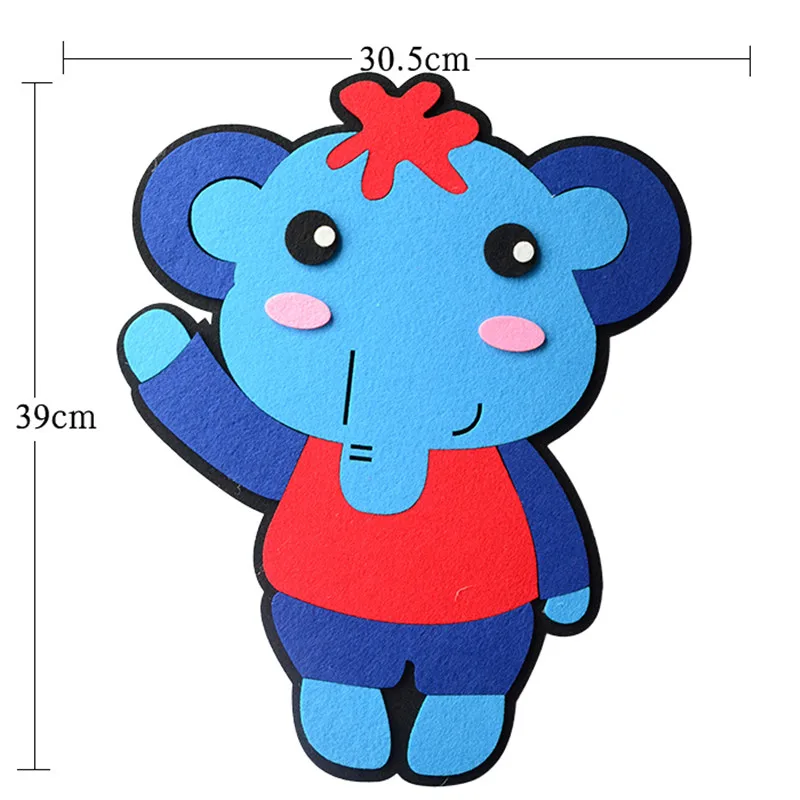 DIY ремесло войлочные принадлежности настенные наклейки для спальни Декор