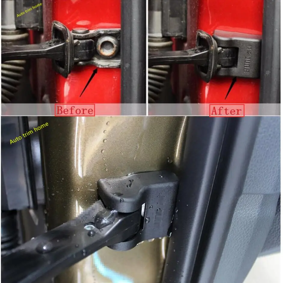 

Inner Door Check Arm Stop Rust Waterproof Protective Cover Trim Fit For Volkswagen T-Roc T Roc 2018 - 2021 Plastic Accessories