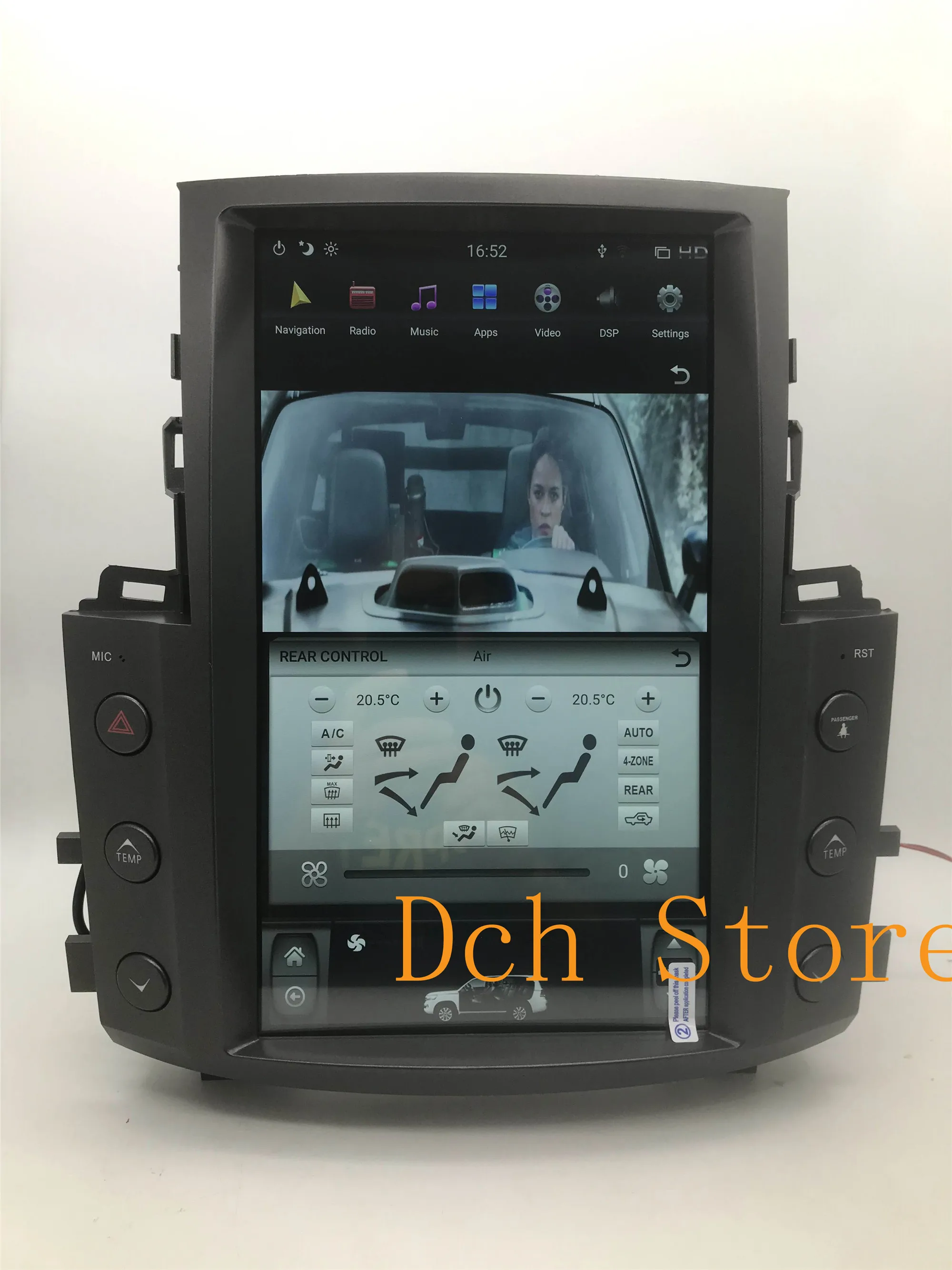Автомобильный DVD плеер tesla style 13 6 '' вертикальный Android 9 0 GPS навигация радио для