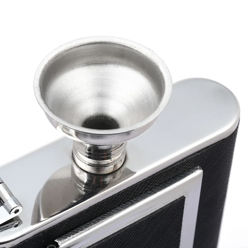 6 унций из нержавеющей стали флакон портсигар двойного назначения фляга для