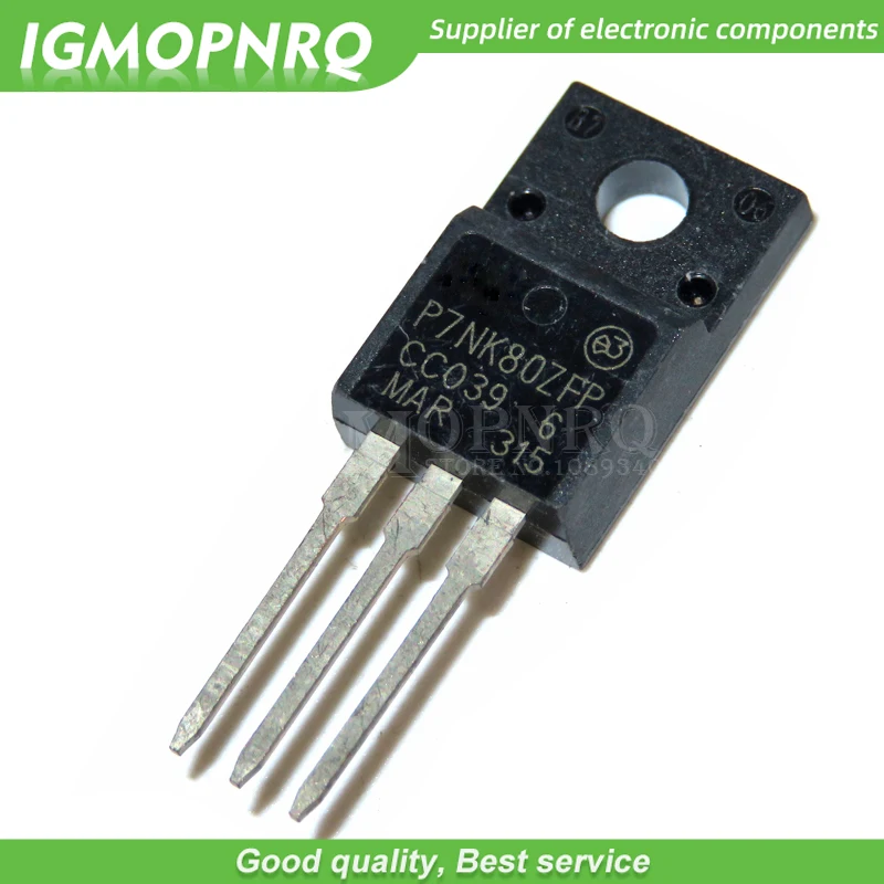 10 шт. чип для ноутбука STP7NK80ZFP P7NK80ZFP 7A800V|chip|5pcsoriginal |