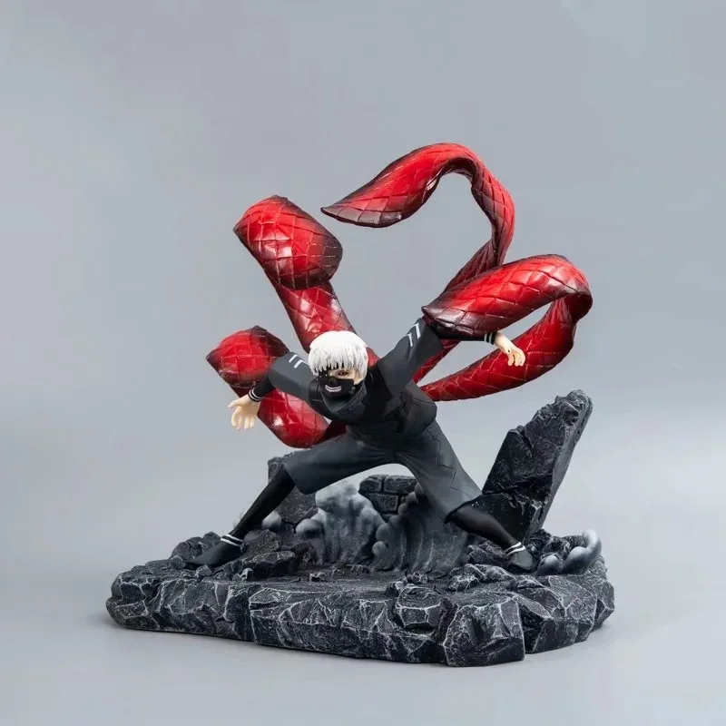 

Tokyo Ghoul Anime Figures Ken Kaneki Model PVC Toys Statue Action Figurine Brinquedos Juguetes 26cm Decor Home Tokyo Ghoul Figma
