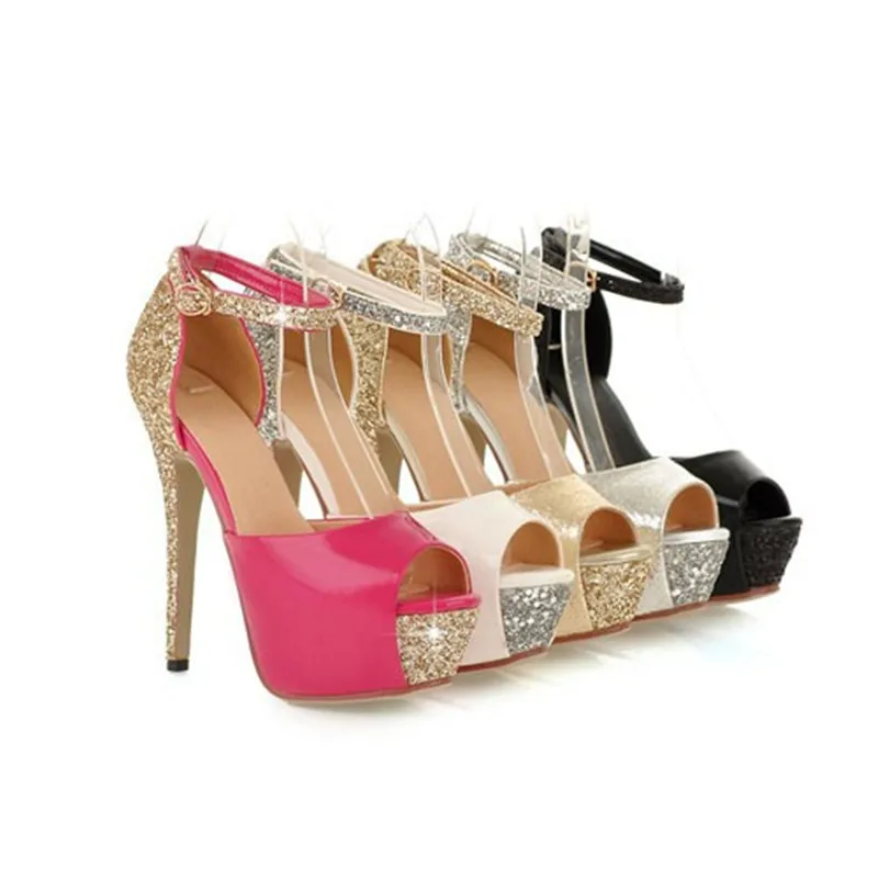 Женские туфли-лодочки на платформе и высоком каблуке размеры 34-39 | Обувь