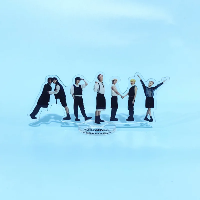 KPOP Idol JK V JIMIN JIN SUGA RM масляная подставка для мальчиков прозрачная армейская