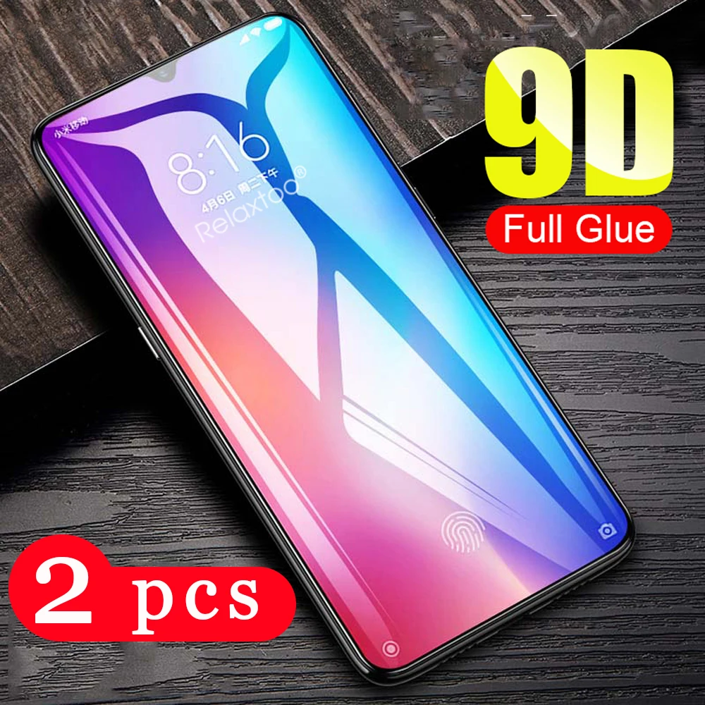 Закаленное стекло для xiaomi mi 9T 9 CC9e CC9 se lite пленка защиты экрана телефона note 10 pro 2