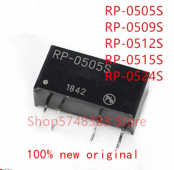 5pcs/lot RP-1205S RP-1209S RP-1212S RP-1215S RP-1224S Sip-4 DC-DC isolated power module