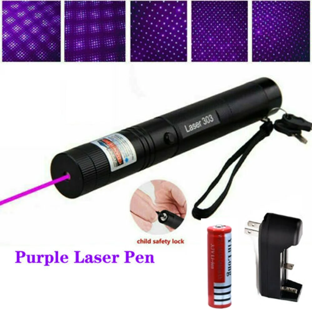 Зеленая лазерная указка 10 миль астрономическая высокомощная красная фиолетовая