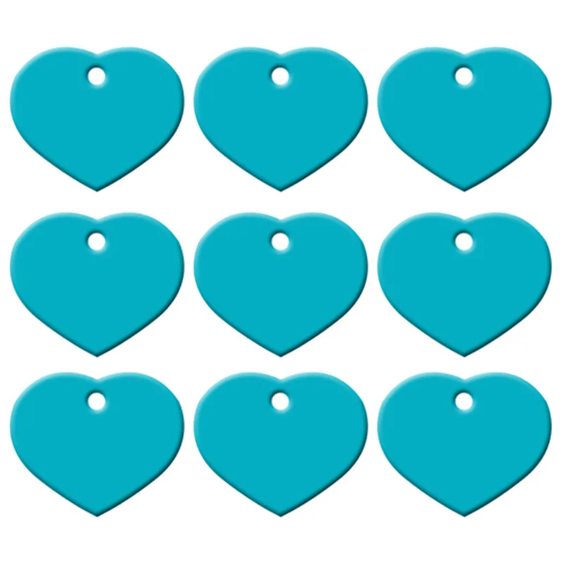 10 шт. подвеска для ошейника в форме сердца | Дом и сад