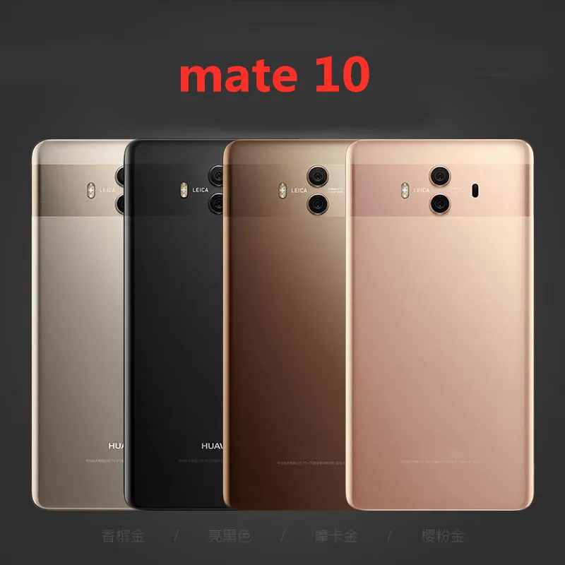 For Huawei Mate 10 BLA-L09 BLA-L29 Back Housing Cover Replacement with Camera Glass Lens oer (not mate 10pro) enlarge