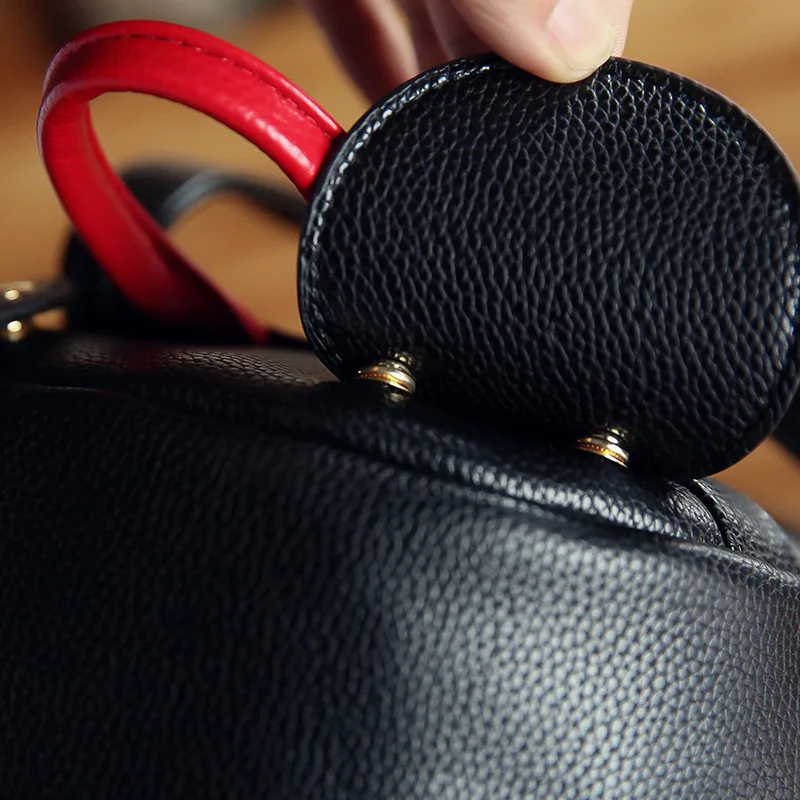 Disney Мужская и женская сумка для отдыха из искусственной кожи на ремне с Микки